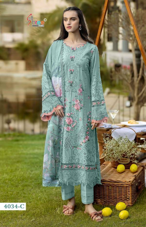 Shree fab ombre lawn collection vol-6 salwar suite shops in Ahmedabad